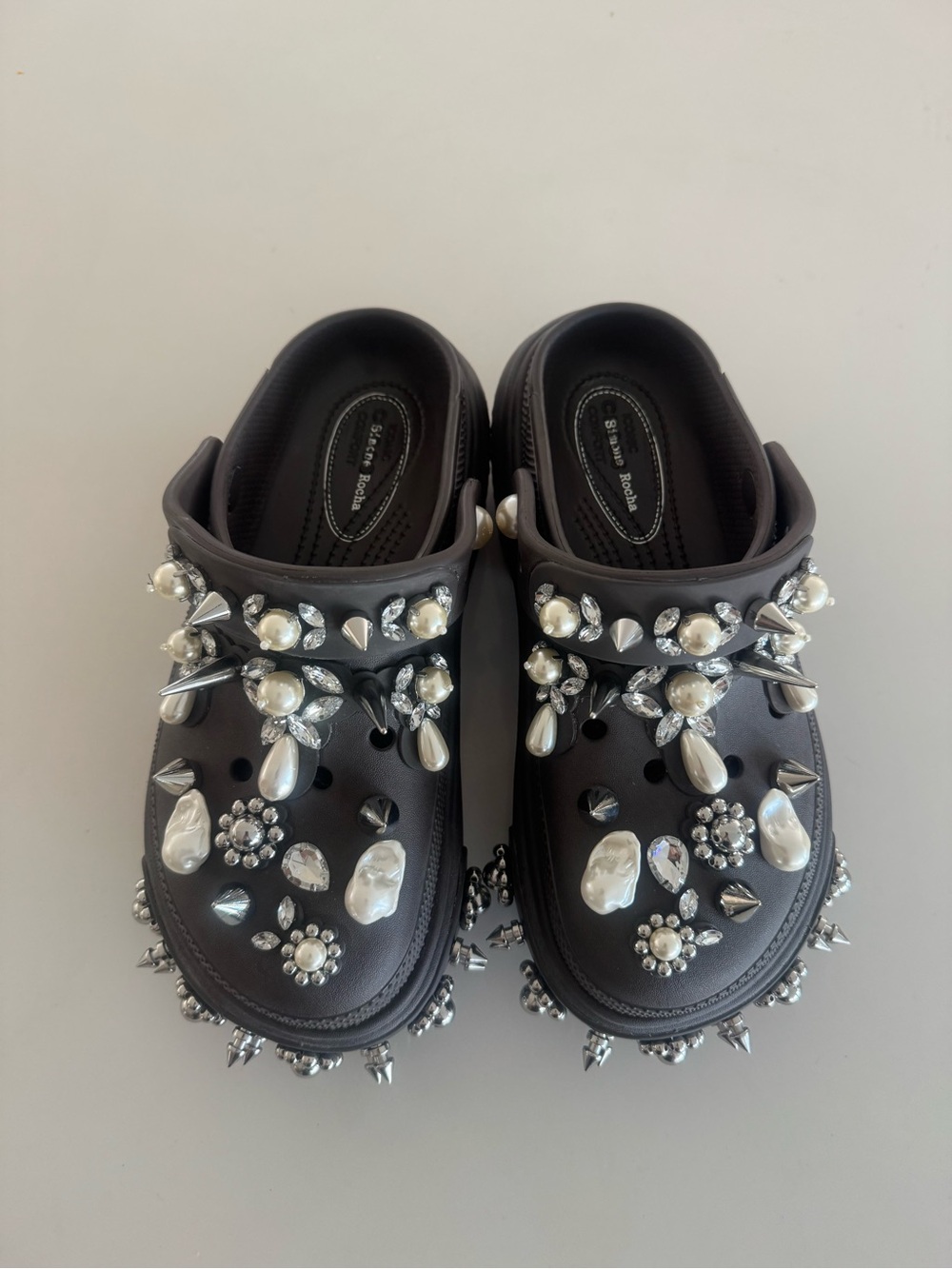 New Simone Rocha x crocs stomp platform sz 7 - Picture 7 of 11